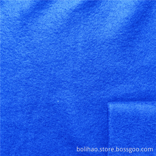 Plain Dye Brushed Raised Polar Fleece Stoff